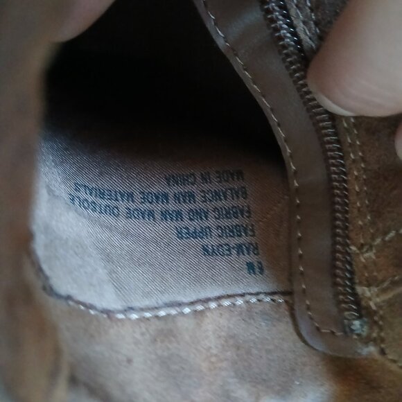 Rampage EDYN Dark Brown Ankle Booties SIZE 6 - Picture 7 of 9